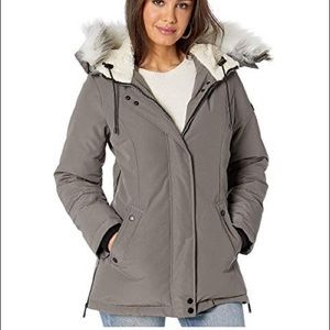 Sam Edelman Short Hooded Parka